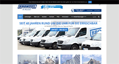 Desktop Screenshot of bronzel.de